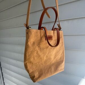 Tan Canvas Tote Bag